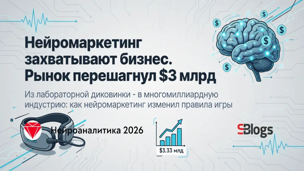 Нейромаркетинг захватывает бизнес. Рынок перешагнул $3 млрд