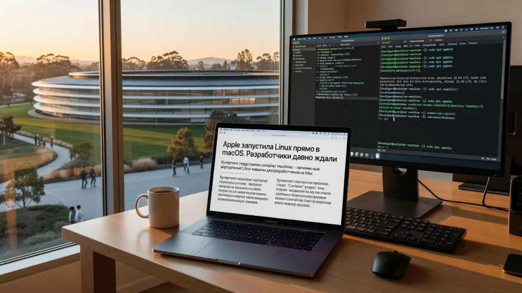 Apple запустила Linux прямо в macOS. Разработчики давно ждали