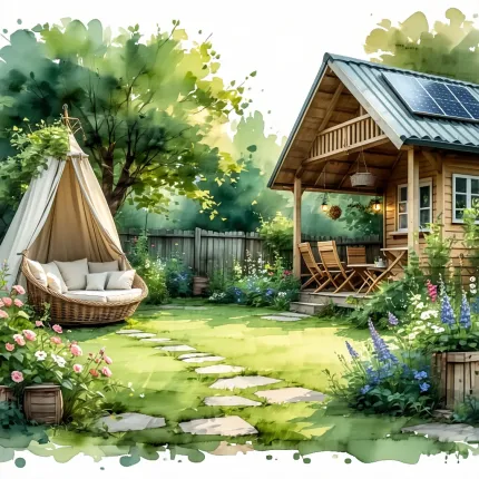 Как организовать уютный сад